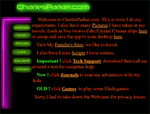 Tablet Screenshot of charlesparker.com